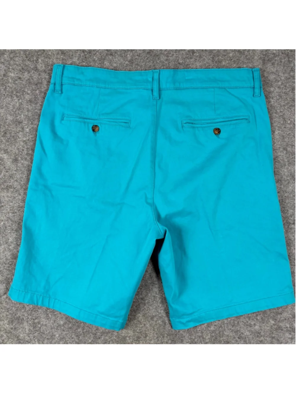 Mens 38 Berkley Jensen Blue Chino Shorts Stretch Casual Golf 10”